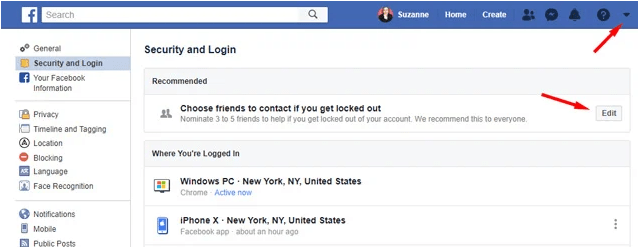 كيفية حذف حساب فيسبوك قديم