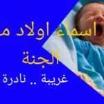اسماء اولاد غريبة ونادرة
