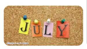 يوليو أي شهر عربي وكيف يسمى بالانجليزي 
يوليو أي شهر عربي، وكيف يسمى بالانليزي، يوليو من أحد شهور السنة الميلادية وهو يوافق الشهر السابع من السنة الميلادية 